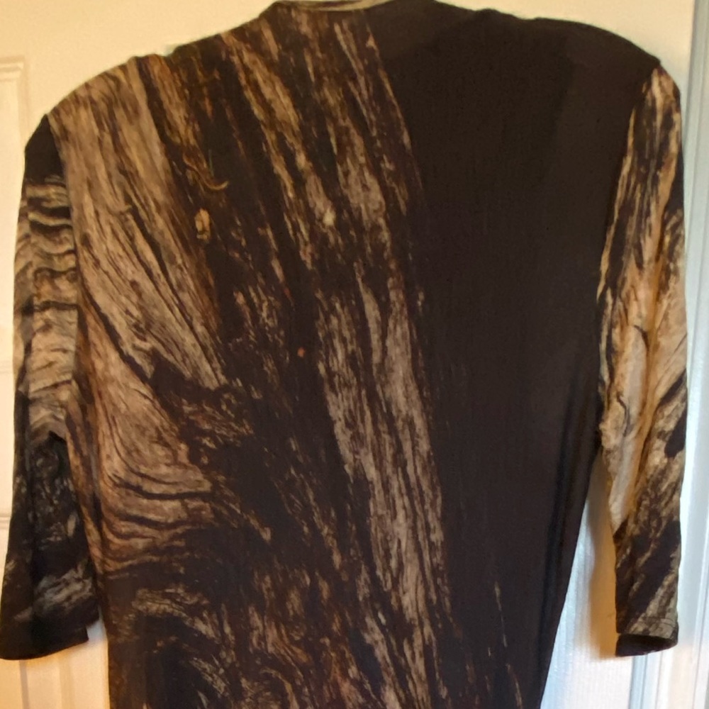 Helmut Lang Wool Abstract Pattern Dress - Picture 8 of 8